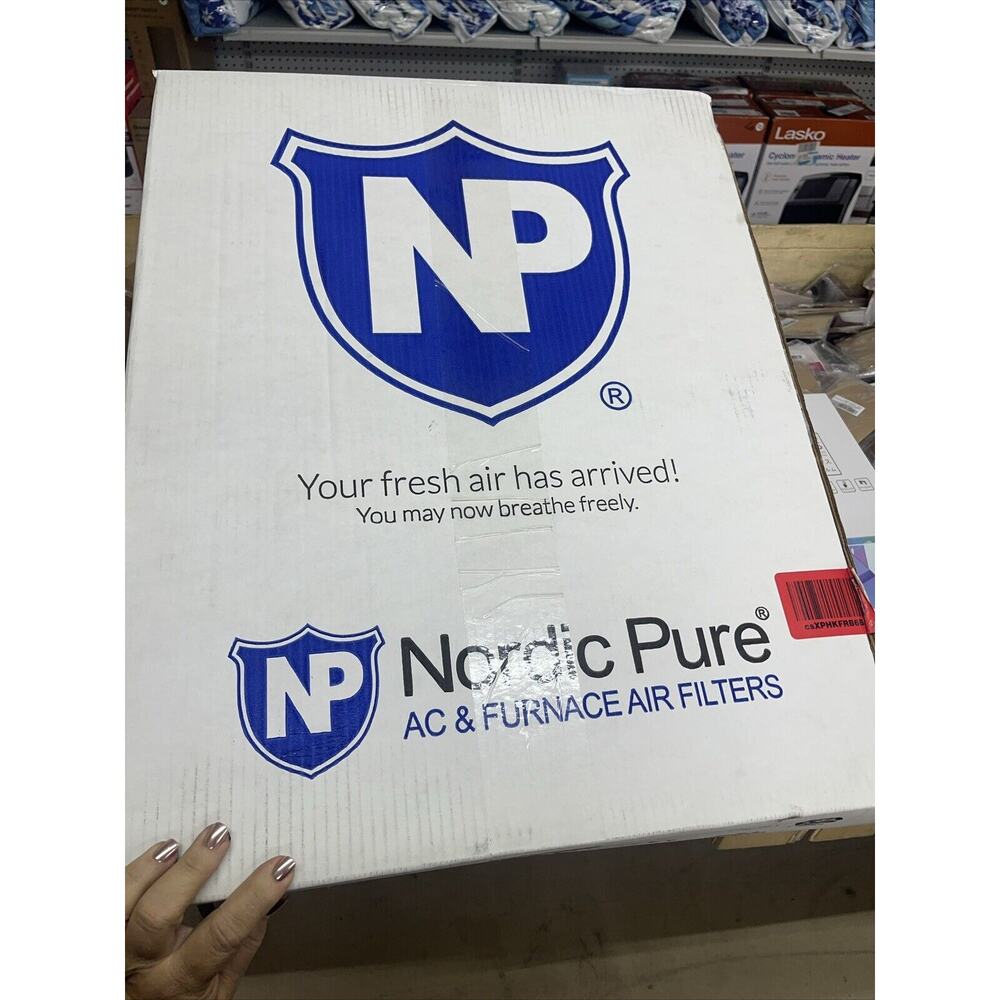 1 Nordic Pure 16 in.x25 in.x 5 in. Honeywell/Lennox Furnace Air Filter MERV 10